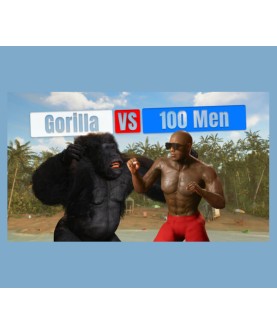 Gorilla Vs 100 Men Steam Key GLOBAL